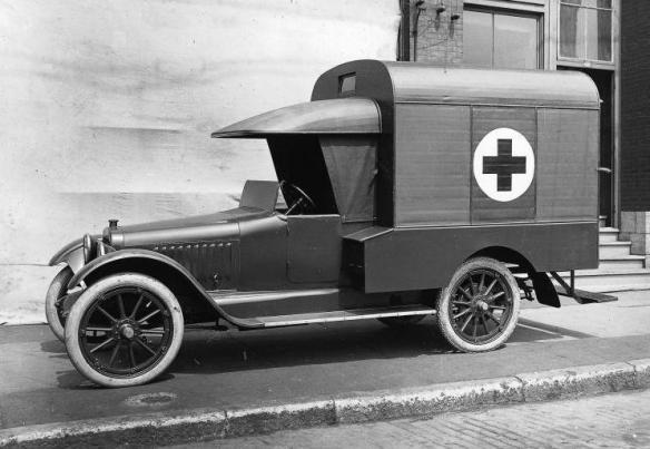 L'ambulance de Montréal en1920. (Photo: commons.wikimedia.org)
